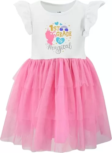 Unique Baby Girls Kindergarten is Magical Back to School Unicorn Dress