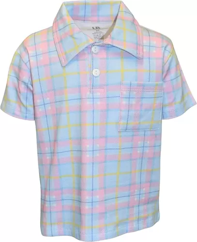 Unique Baby Moisture Wicking Kids Polo Shirts for Toddler Boys Polo Shirt