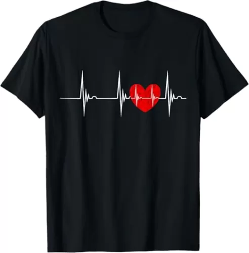 Cardiologist Cardiology Heart ECG Heartbeat Pulse Heart Surgeon T-Shirt
