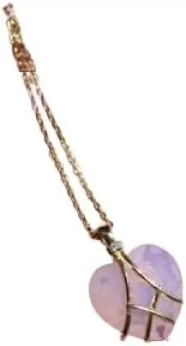 Diamond Chateau Heart Necklace, Friendship Necklace, 925 Sterling Silver