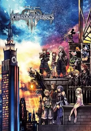 Disney Kingdom Hearts III 1000 Piece Jigsaw Puzzle (20 x 29 inches)