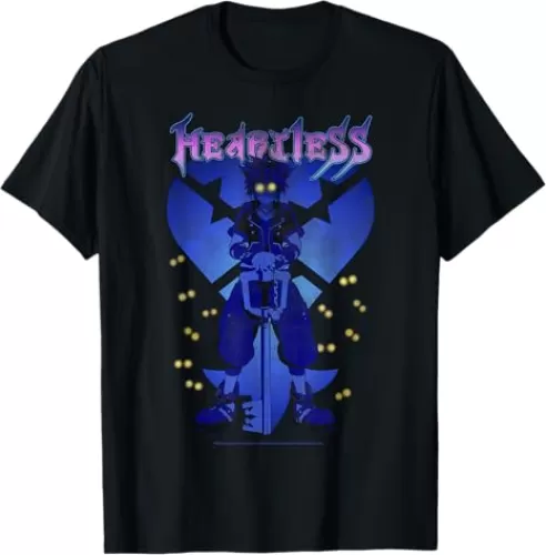 Disney Kingdom Hearts Sora Nouveau Heartless Poster T-Shirt