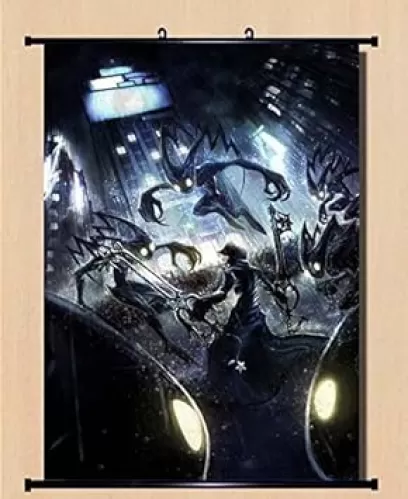 Home Decor Anime Kingdom Hearts series Scroll Poster 23.6x35.4 Inches -057