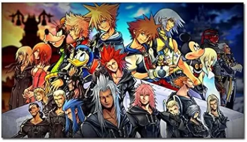 Kingdom Hearts 2 3 Art Silk Fabric Poster Print 24x43" Kairi Sora