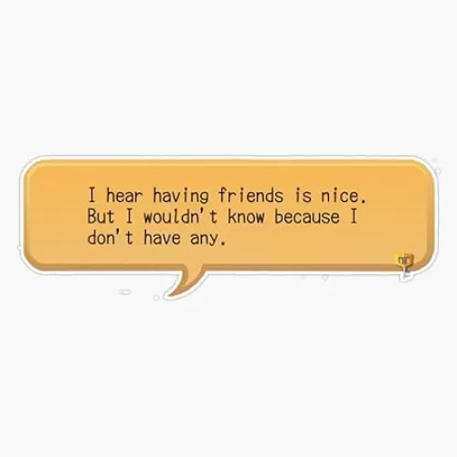 Kingdom Hearts text - I hear having friends is nice, but I wouldn