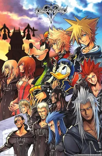 Trends International Disney Kingdom Hearts - Group Wall Poster, 22.375" x 34", Premium Unframed Version