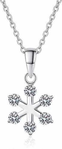 14K Gold 0.5ct Heart Border Diamond Pendant Necklace for Women, VVS1 D-color, Perfect for Mother