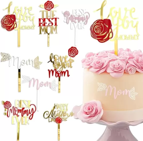 8 Pcs Happy Mother