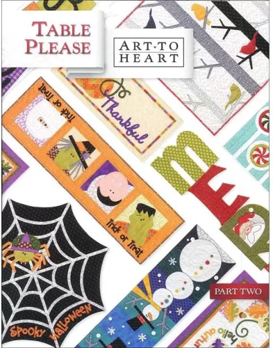 Art To Heart Bk Table Please Part Two Back, 10.9 inches x 7.3 inches
