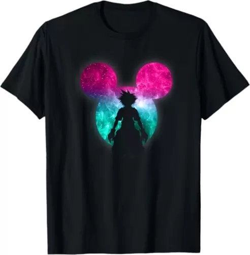 Kingdom Hearts - Mickey Galactic Clouds T-Shirt
