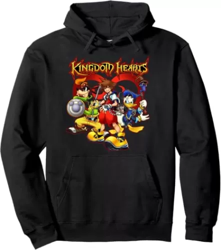 Kingdom Hearts - Team Ready Hoodie Pullover Hoodie