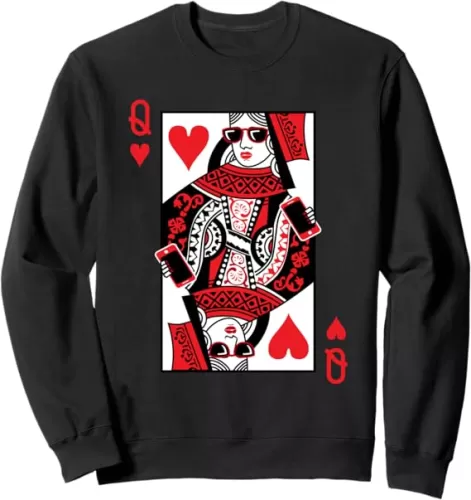 Queen of Hearts Sweatshirt