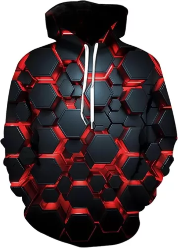 wangstar Graphic Hoodies for Men Sweatshirts Gifts Xmas Rapper Cool Things Novelty Stuff Black Red Pullover Hoodie Adult