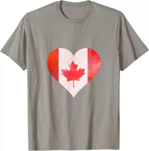 Canadian Flag Heart Canada Love