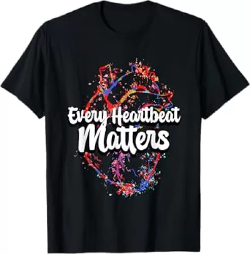 Cardiovascular Support Wear Red Heart Health Awareness Month T-Shirt