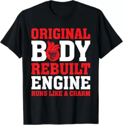 Funny Open Heart Bypass Surgery Recovery Get Well Gift T-Shirt
