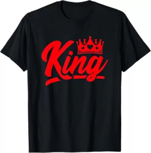 King Hearts Halloween Costume - Valentines King of Hearts T-Shirt