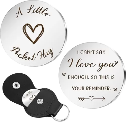 Pocket Hug Token Gifts for Men Women Boyfriend Girlfriend Valentine Gift Inspirational Gift Graduation Birthday Gift