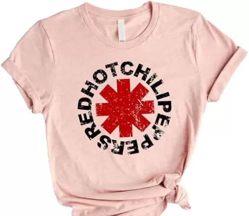 Red Hot Chili Peppers Concert Shirt Women Country Music Shirts Music Album Lovers Tee Funny Concert Tour Short Sleeve Tops
