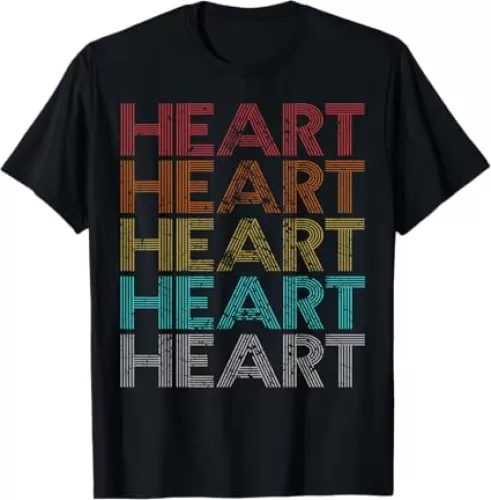 Retro Vintage Heart T-Shirt
