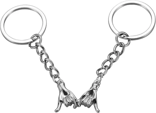 VANLOVEMAC Pinky Promise Gift Matching Couple Gifts Valentines Day Gifts for Him Her Boyfriend Girlfriend Best Friend