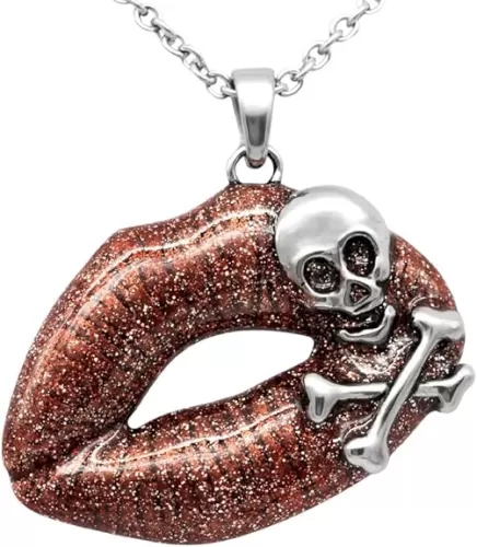 Controse Toxic Love Skull Necklace