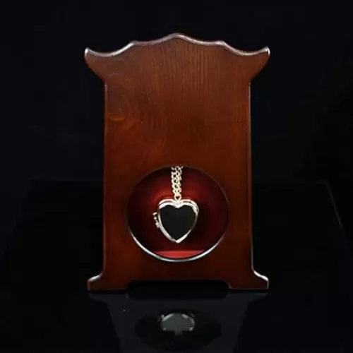 SUMAG Heart of Gold (Collector's Edition) Magic Tricks Signed Coin into A Heart Shaped Locket Stage Illusions Gimmicks Prediction Prop for Magicians