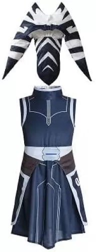 Ahsoka Tano S7 Inspired Lekku Templates Costume Mandalorian lekku Ahsoka Tano Dress