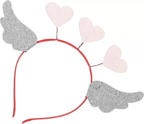Beaupretty Valentine Heart Headband for Adults Hair Band Heart Decor Party Headwear for Women