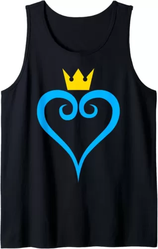 Disney Kingdom Hearts Heart Symbol Tank Top