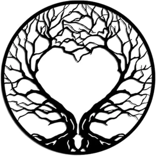 DYMACHINE Wall Decor For Bedroom Metal Wall Art Boho Sign Accessories Adornos Para Sala Modernos House Halloween Decorations For Apartment Office Kitchen Coffee Bar Black Outdoors (11.81, Heart)