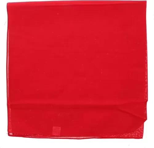 Extra Large Solid Bandana 27x27 Inch - Red