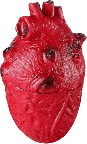 Human Heart Model For Halloween Party Decoration And Frightening Terrifying Body Part Simulation Event Party Supplies