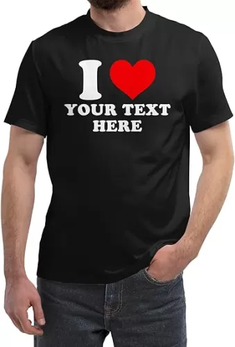 Personalized I Love My Girlfriend Shirt with Custom Photo, I Heart My Girlfriend Shirt, Gift for Her, Couple, Girlfriend