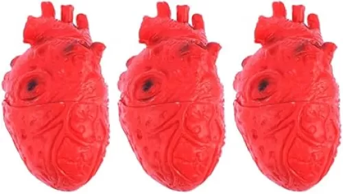 PRETYZOOM Simulation Heart Halloween Tricky Props Horrible Halloween or Haunted House Decoration