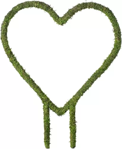 SuperMoss (22242) Heart Plant Trellis, 16" x 13"