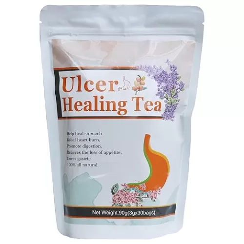 Wins Town Ulcer Healing Tea, Relief Gastritis and Heartburn, Daily Stomach Nourishing Tea, 30 Tea Bags