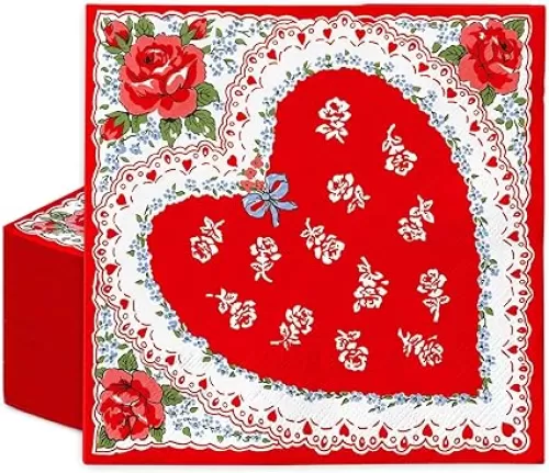 100Pcs Vintage Valentine