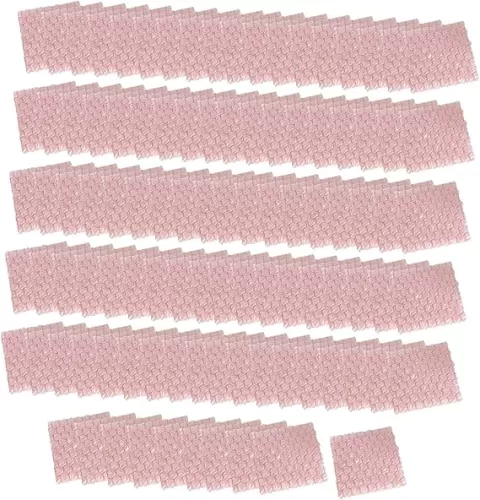 100x Love Bubble Bags Cushioning Packaging Bags Anti Static Thickening Foam Packing Bags Bubble Pouches for Shipping Storage, Pink, S