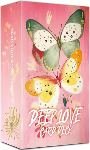 DPEHAKMK Love Oracle Cards, Romantic Relationships Oracle Cards for Beginners, Communication, Trust, Growth, and Healing Oracle Deck