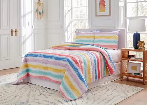 Lullaby Bedding Quilt Set Tiny Heart
