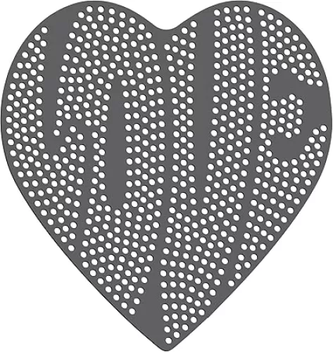 Rhinestone Genie Love Heart Shaped Magnetic Rhinestone Template