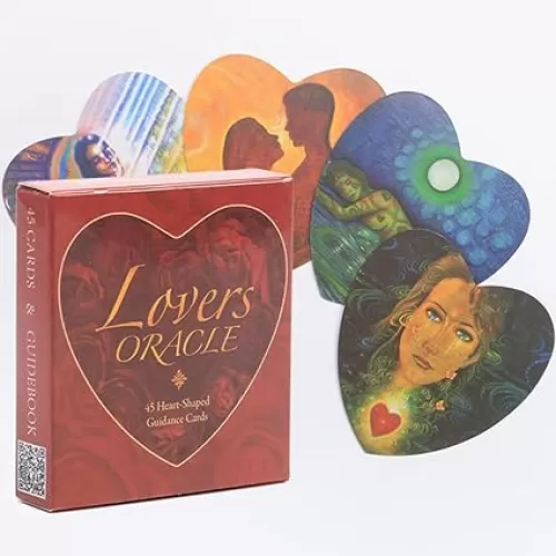 Tarot Card Series - Love Oracle Heart-Shaped English Cards