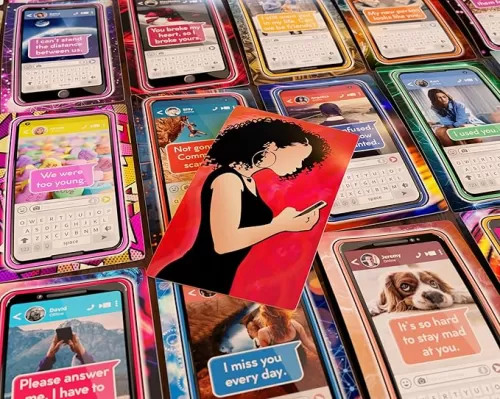 Texts from The Ex Oracle Deck | Love Messages | No Contact | Soulmates | Twin Flames | Their Intentions | 53 Cards