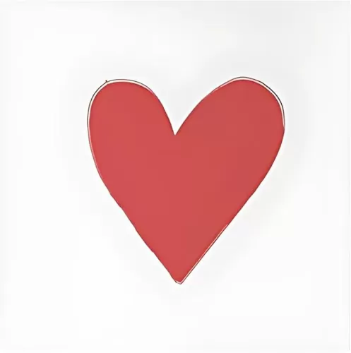 Vietri Papersoft Hearts Cocktail Napkins Pack of 20-10" Spunlace Disposable Paper Towel